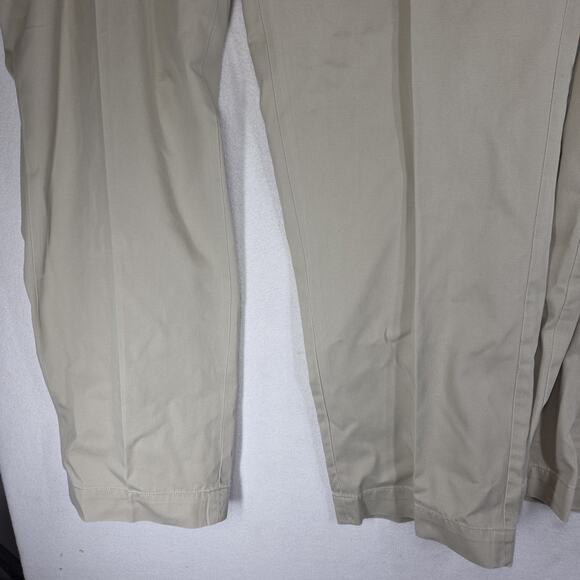 Vtg Polo Ralph Lauren Preston Pants Mens Flat Front 36x29 Preppy Chino Lot of 2 - Picture 4 of 13